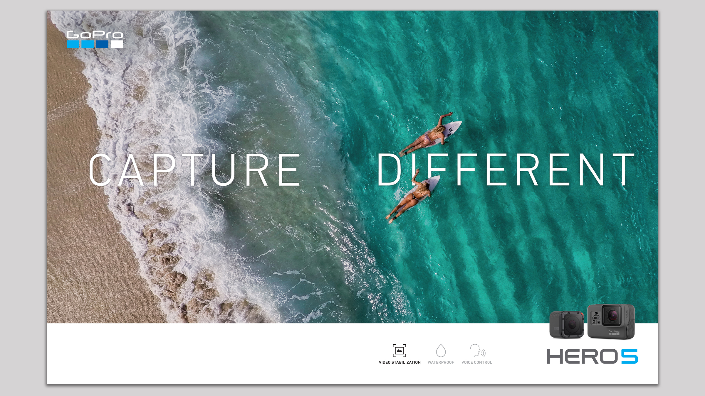 HERO5 Capture Different billboard